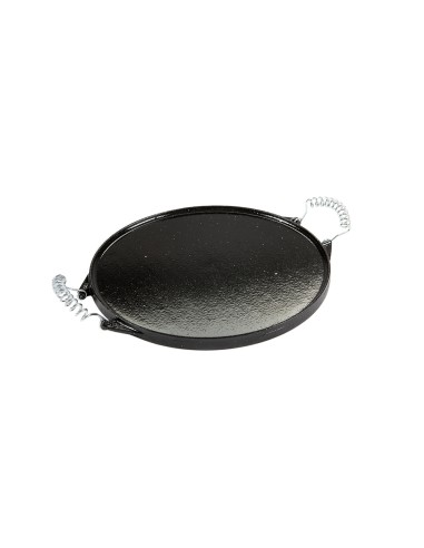 Plancha Hierro Fundido Esmaltada Redonda Ø 25 cm.