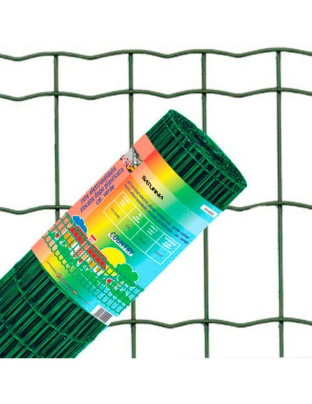 Malla Plastificada Country 100x50 / Altura 150 cm. Rollo 25 metros