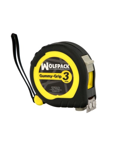 Flexometro Gummy Grip Con Doble Freno Longitud 3 Metros Ancho 16 mm. Magnetico.Metro Medición, Metro Magnetico, Hogar, Bricolaje
