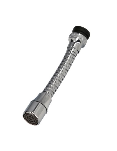 Atomizador Economizador Metalico Flexible Con Adaptador Macho / Hembra
