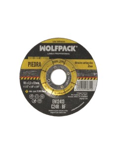 Disco Corte Abrasivo Piedra Ø 115 x Ø 22 mm. Espesor 3,2 mm. Disco Radial / Amoladora Universal Con Todas Las Amoladoras.