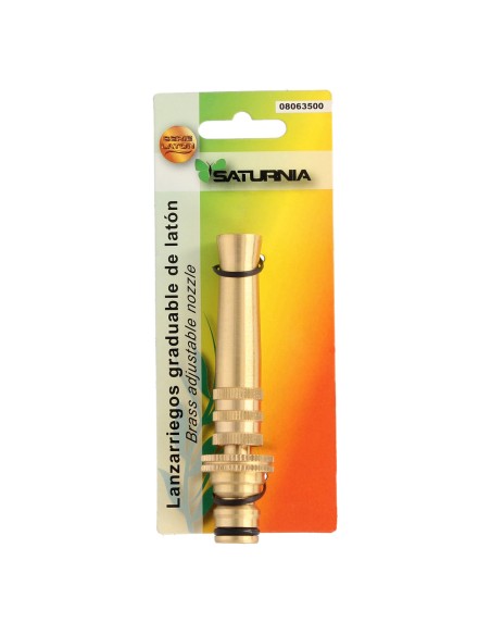 Lanzarriegos Graduable Para Mangueras, Fabricado En Laton
