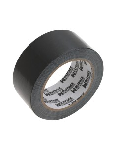 Cinta Americana "Muscle" Color Negro 48 mm. x 10 mertos. Super Resistente, Sellar, Reparar, Unir, Fijar, Sujetar, Empaquetar.