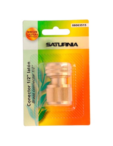 Conector Manguera Laton 1/2" Hembra, Adaptador Grifo, Conector Grifo A Conector Rapido