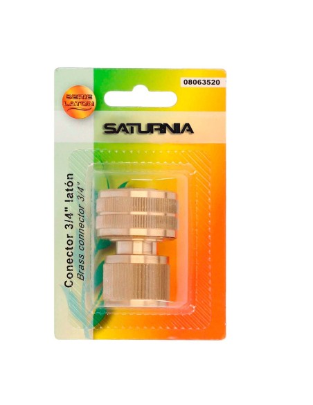 Conector Manguera Laton 3/4" Hembra, Adaptador Grifo, Conector Grifo A Conector Rapido