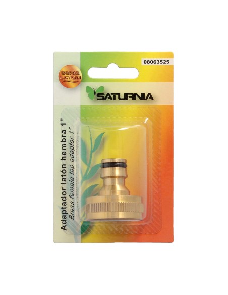 Adaptador Manguera Laton 1" hembra