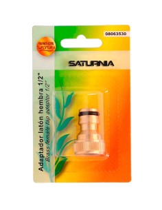 Adaptador Manguera Laton 1/2" Hembra, Adaptador Grifo, Conector Grifo A Conector Rapido