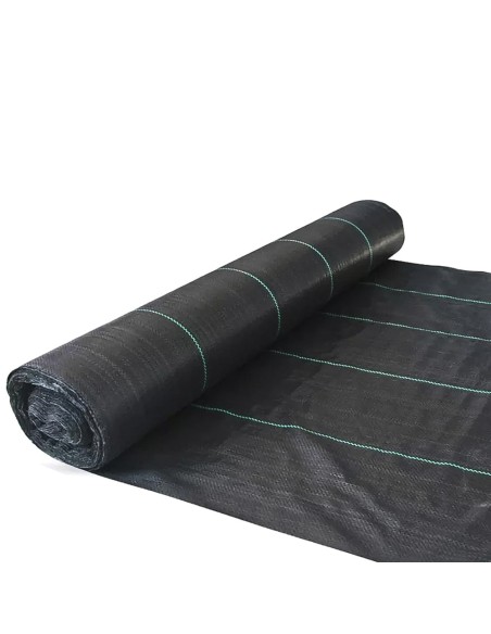 Malla Antihierbas (Rollo 2,1x100 Metros) Malla Anti Maleza, Malla Geotextil Jardin, Tela Anti Hierbas Jardin,