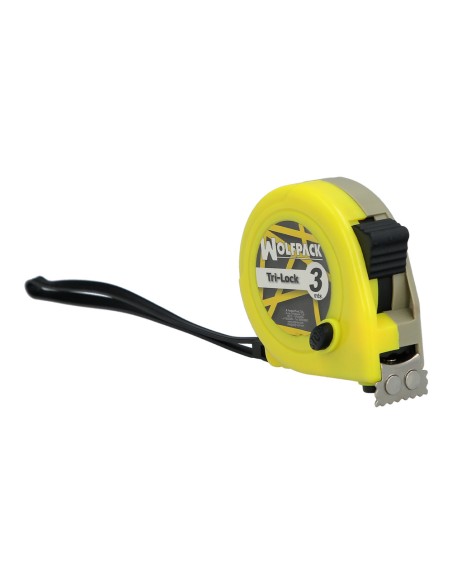 Flexometro Magnético Amarillo Con Freno 3 Metros / 16 mm.