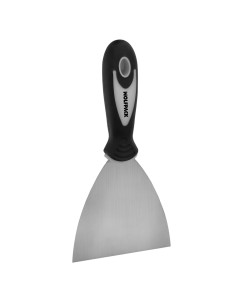 Espatula 100 mm. Mango Goma y Acero Inoxidable