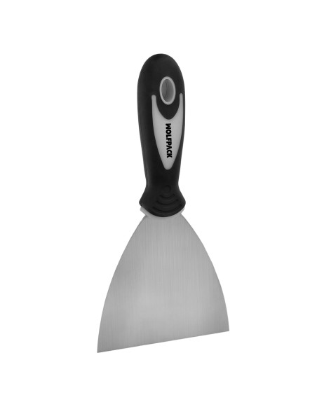 Espatula 100 mm. Mango Goma y Acero Inoxidable