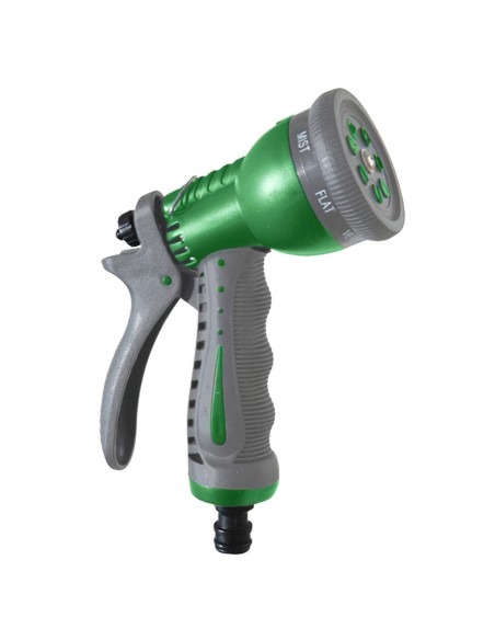 Pistola Riego Plastico ABS 7 Posiciones.