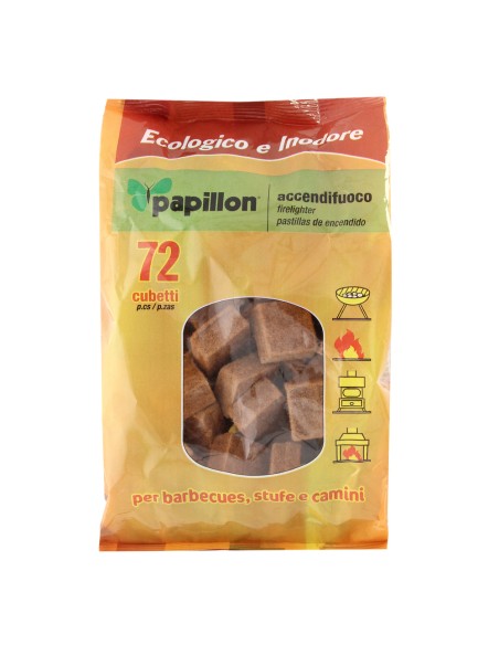 Pastillas Encendido Barbacoas Ecologicas 72 Piezas, No Toxico, Sin Olor, Favorable Medio Ambiente