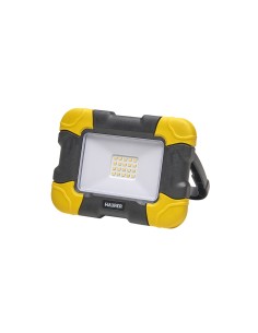 Foco Led Plano Recargable 10 Watt. 800 Lumenes Luz blanca 4000ºK Protección IP44. Portatil Proyector Led Obras