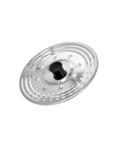 Tapadera Multiusos Acero Inoxidable Ø 21 cm. Uso Tapa Anti Salpicaduras y Escurridor. Tapadera Adpatable Diferentes Medidas