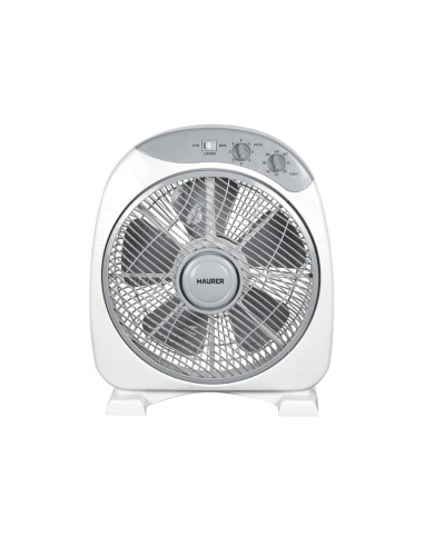 Ventilador Maurer Box Ø 30cm 40 Watt. 3 velocidades Aspas gran tamaño, 3 Con temporizador