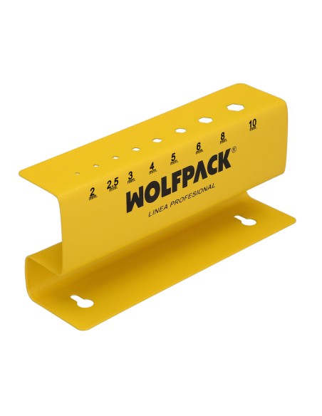 Soporte Para Llaves Allen Mango T Con Capacidad Para 8 Llaves, Organizador Llaves Allen