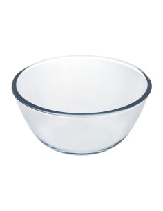 Bol De Cristal, Ideal Para Mezclas. 2.5 Litros. Libre BPA, Cristal De Borosilicato.Ensaladas, Postres, Cocina, Resposteria