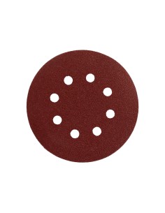 Lija recambio velcro disco Ø 125 mm. con agujeros grano 240 (10 Piezas)