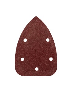 Lija Recambio Velcro Delta 140x100 mm. Con Agujeros Grano 80 (10 Piezas)