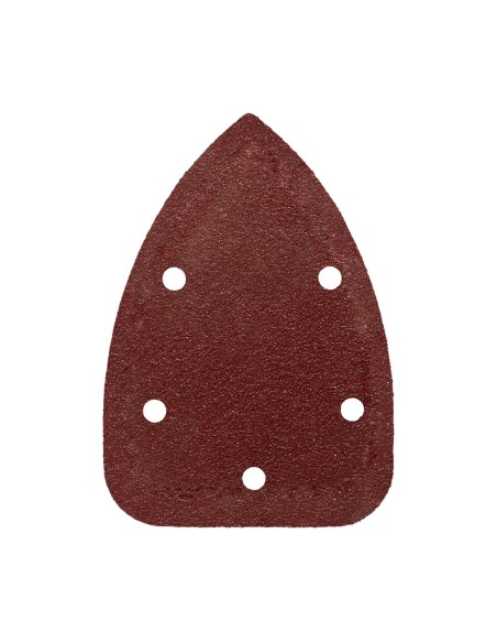 Lija Recambio Velcro Delta 140x100 mm. Con Agujeros Grano 80 (10 Piezas)