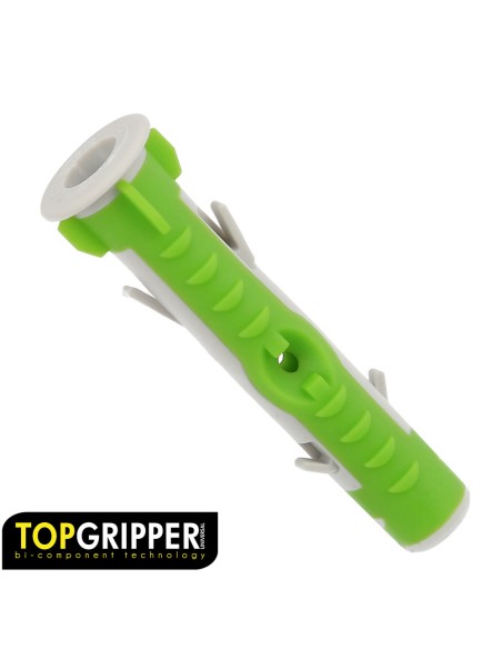 Taco Topgripper Bimaterial Ø 10 mm. (Caja 75 unidades) Taco Anclaje Universal, Taco Hormigon, Taco Pladur, Taco Ladrillo