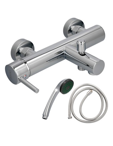 Monomando Bañera / Ducha "Dresde" Grifo Baño, Grifo Encimera, Grifo Cocina, Grifo Mezclador. Cartucho Ceramico Ø 35 mm.