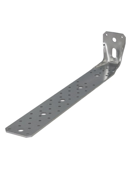 Soporte Para Madera Con Angulo Reforzado 65x88x450 mm. Conector Angular, Escuadra Fijación, Zapata Madera Soporte Pergola Madera