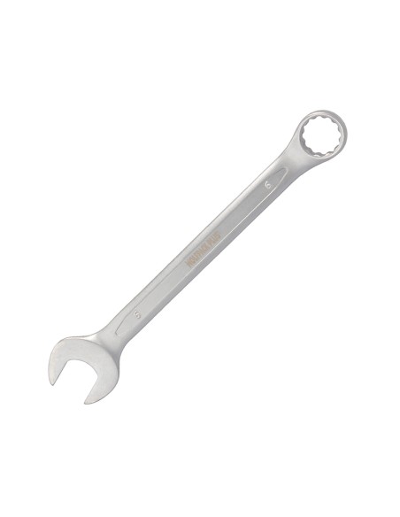 Llave Combinada Plus 6x6 Acero Cromo Vanadio DIN 3113. Llave Doble Boca, Llave Fija, Llave Estrella