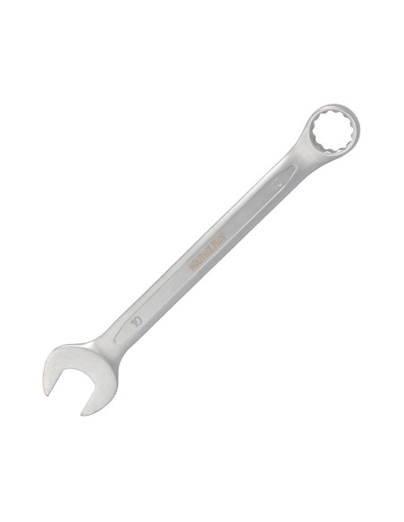 Llave Combinada Plus 10x10 Acero Cromo Vanadio DIN 3113. Llave Doble Boca, Llave Fija, Llave Estrella