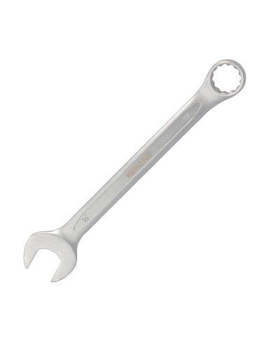 Llave Combinada Plus 16x16 Acero Cromo Vanadio DIN 3113. Llave Doble Boca, Llave Fija, Llave Estrella