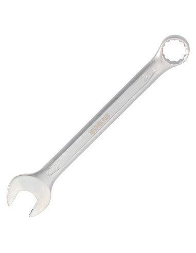 Llave Combinada Plus 27x27 Acero Cromo Vanadio DIN 3113. Llave Doble Boca, Llave Fija, Llave Estrella