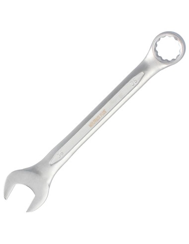 Llave Combinada Plus 36x36 Acero Cromo Vanadio DIN 3113. Llave Doble Boca, Llave Fija, Llave Estrella