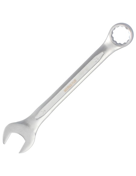 Llave Combinada Plus 36x36 Acero Cromo Vanadio DIN 3113. Llave Doble Boca, Llave Fija, Llave Estrella