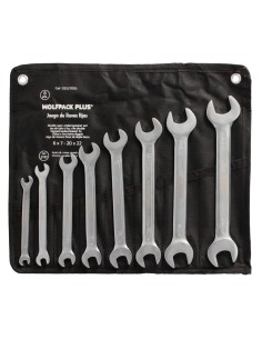 Juego Llaves Fijas Wolfpack Plus 8 Piezas