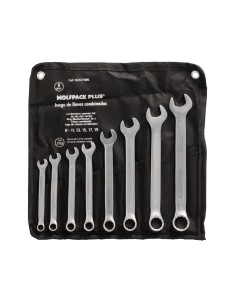 Juego Llaves Combinadas Wolfpack Plus 8 Piezas