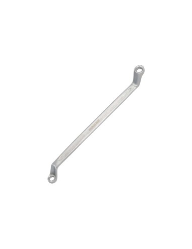 Llave Estrella Acodada Plus Acero Cromo Vanadio 6x7 DIN 838. Llave Doble Boca Acodada, Llave Fija Estrella Acodada