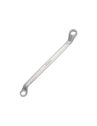 Llave Estrella Acodada Plus Acero Cromo Vanadio 12x13 DIN 838. Llave Doble Boca Acodada, Llave Fija Estrella Acodada