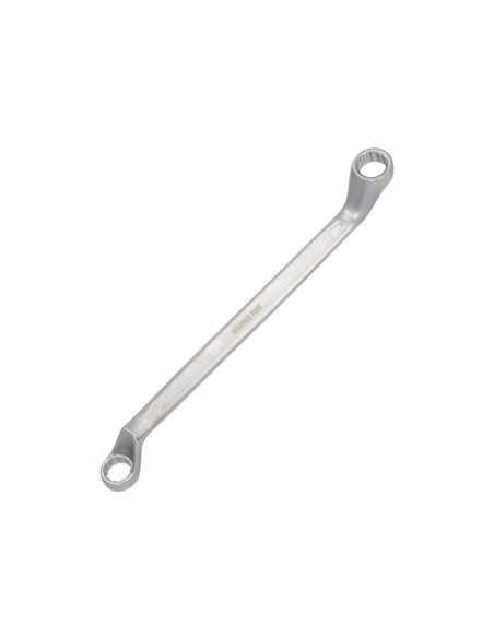 Llave Estrella Acodada Plus Acero Cromo Vanadio 12x13 DIN 838. Llave Doble Boca Acodada, Llave Fija Estrella Acodada