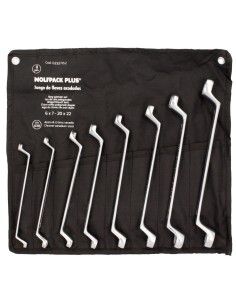 Juego Llaves Acodadas Wolfpack Plus 8 Piezas