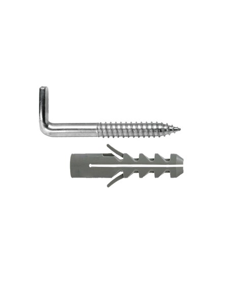 Kit Sanitario Alcayata Con Taco Expansión Ø 14 x 70 mm. Fijación Calentadores / Termos De Agua