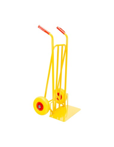 Carretilla Almacen / Sacos Rueda Maciza Llanta De Plástico