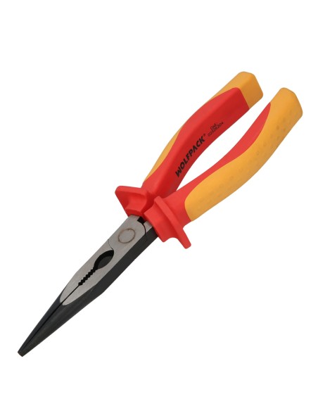 Alicates Boca Recta 200 mm. Mangos Aislados Acero Cromo Vanadio Pelacables, Corta Cables, Pelador Cables