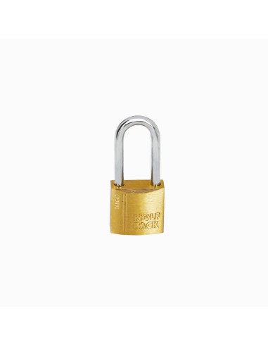 Candado Laton Arco Largo 20 mm. Arco Endurecido. Candado Maletas, Candado Taquillas, Candado Puertas