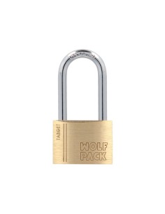 Candado Laton Arco Largo 40 mm. Arco Endurecido. Candado Maletas, Candado Taquillas, Candado Puertas