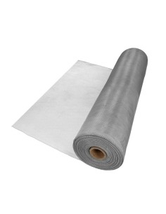 Tela Mosquitera Fibra Vidrio Gris 18x16/150 cm. Rollo 50 metros.