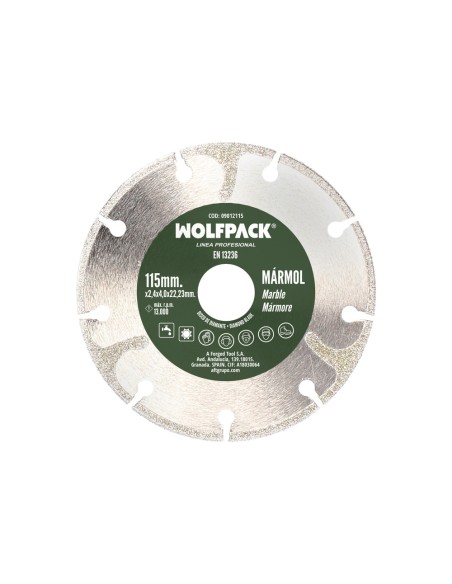 Disco Diamante Ø 115 mm. Marmol. Filo Especialmente Diamantado