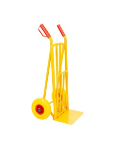 Carretilla Almacen / Sacos Pala Abatible Ruedas Macizas