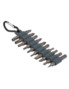 Juego De 20 Puntas Con Mosqueton Para Cinturon. Acero Cromo Vanadio.