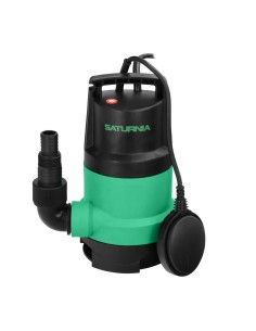 Bomba Aguas Sucias Sumergible 450 W. 8.000 lts/hora, Profundidad 5 Mts, Elevación 5,5 mts. Particulas max. Ø 30 mm.